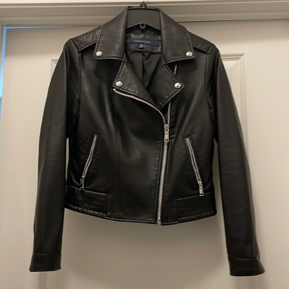 Tommy Hilfiger faux leather jacket